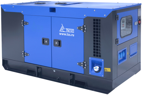 Дизельный генератор ТСС АД-8С-Т400-1РКМ5 в шумозащитном кожухе 041940 армейский фото