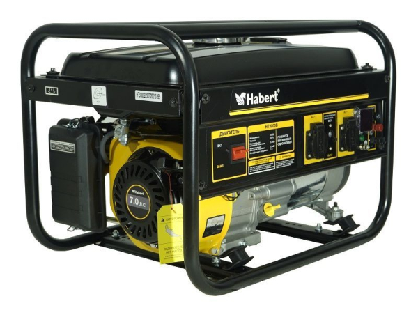 Бензиновый генератор Habert HT3900B портативный фото
