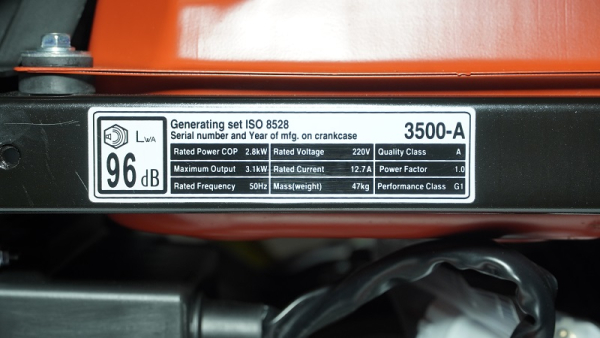 Бензиновый генератор Loncin LC3500-AS для дома фото