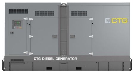 Дизельный генератор CTG 660P в кожухе с АВР (альтернатор Leroy Somer) фото