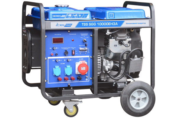 Бензиновый генератор ТСС SGG 10000EH3A фото
