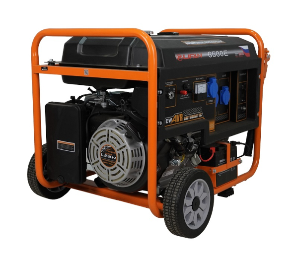 Бензиновый генератор Lifan 5 GF-4 (LF6500E) для дачи фото