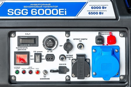 Бензиновый генератор ТСС SGG 6000Ei фото