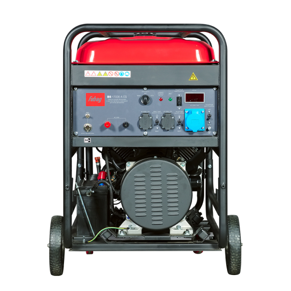 Бензиновый генератор Fubag BS 17000 A ES передвижной фото