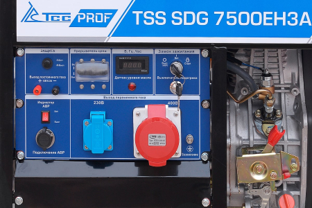 Дизельный генератор ТСС SDG 7500EH3A фото
