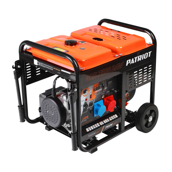 Дизельный генератор PATRIOT GRD 7500 DAW 472732275 синхронный фото