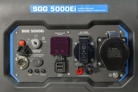 Бензиновый генератор ТСС SGG 5000Ei фото