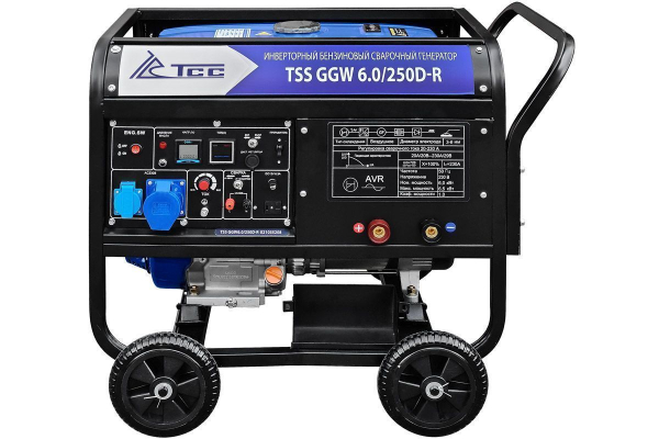 Бензиновый сварочный генератор ТСС GGW 6.0/250D-R Бензиновый сварочный генератор ТСС GGW 6.0/250D-R фото