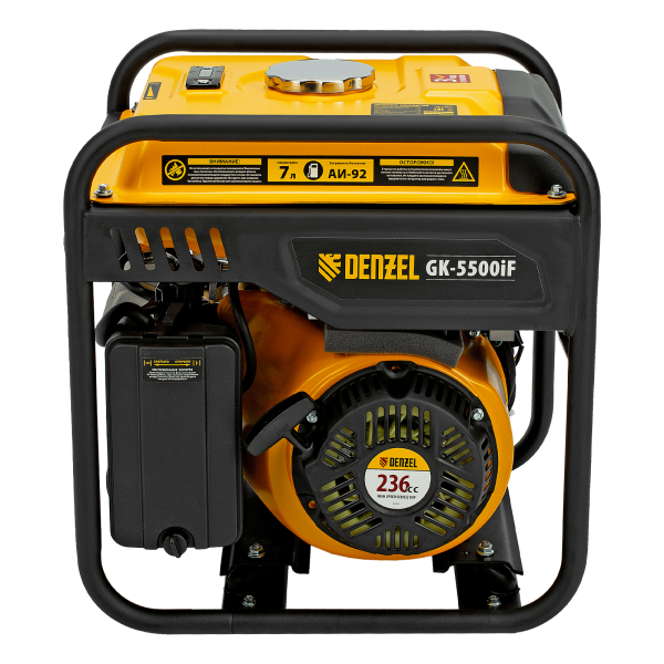 Бензиновый инверторный генератор DENZEL GK-5500iF фото