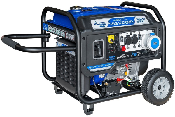 Бензиновый инверторный генератор ТСС SGG 10000Ei для дома фото