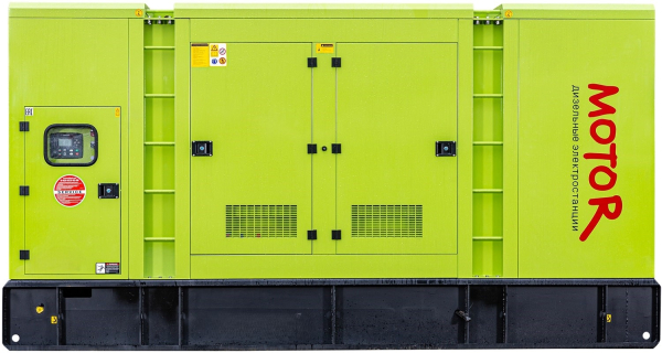 Дизельный генератор Motor АД320-T400 ЯМЗ кожух  бесшумный фото