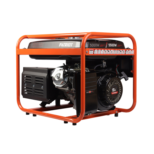 Бензиновый генератор PATRIOT SRGE 6500 E фото