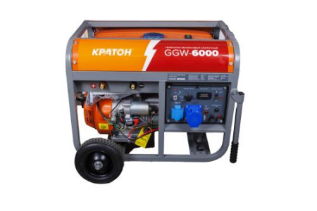 Бензиновый генератор КРАТОН GGW-6000 фото