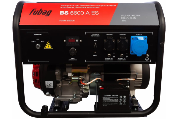 Бензиновый генератор Fubag BS 6600 A ES для дома Бензиновый генератор Fubag BS 6600 A ES для дома фото