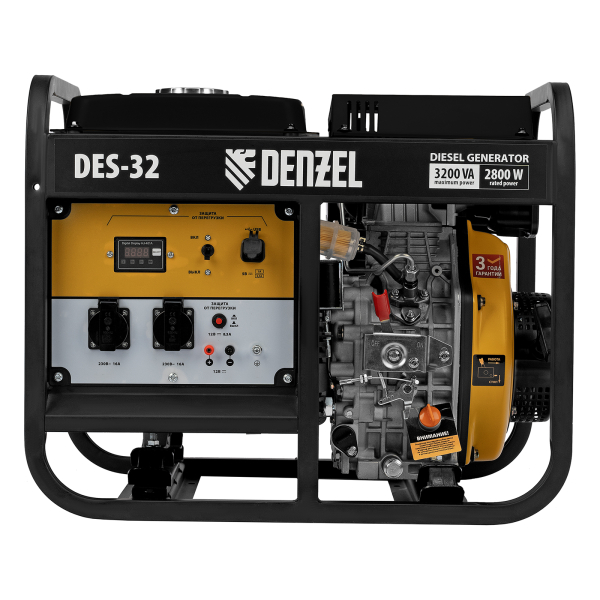 Дизельный генератор DENZEL DES-32 94411 синхронный фото