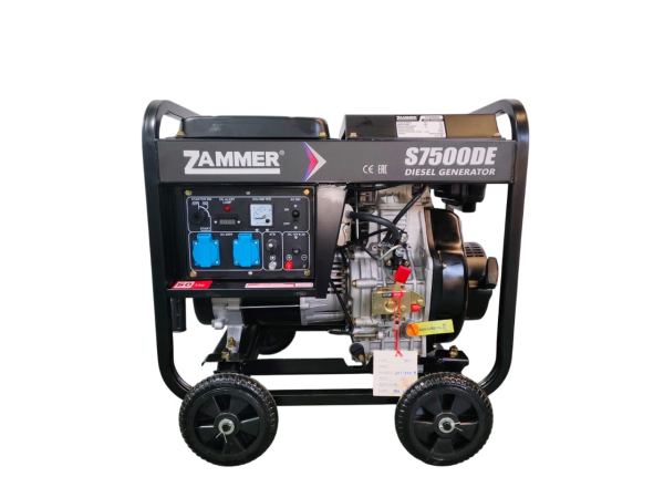 Дизельный генератор Zammer S7500DE - 5кВт S7500DE переносной Дизельный генератор Zammer S7500DE - 5кВт S7500DE переносной фото