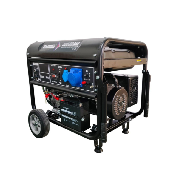 Бензиновый генератор Zammer S8500CXE портативный фото