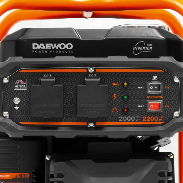 Бензиновый инверторный генератор DAEWOO GDA 2600i фото