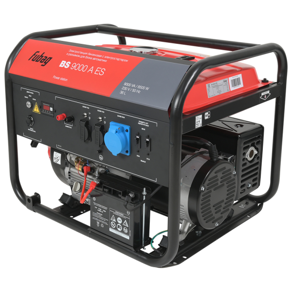 Бензиновый генератор Fubag BS 9000 A ES портативный фото