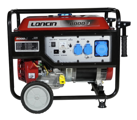 Бензиновый генератор Loncin LC8000-JS фото