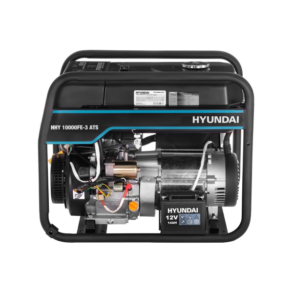 Бензиновый генератор Hyundai HHY 10000FE-3 ATS с автозапуском портативный фото