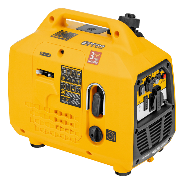 Бензиновый инверторный генератор DENZEL GS-1100iS портативный фото