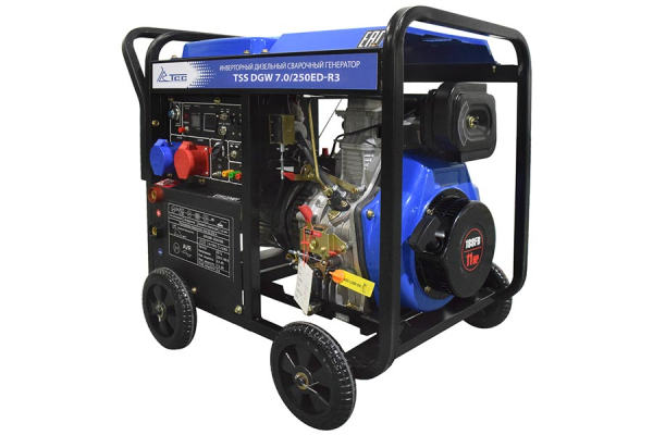 Дизельный сварочный генератор ТСС DGW 7.0/250ED-R3 026497 фото