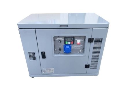 Дизельный генератор Амперос LDG10000E-3 стартер в кожухе с АВР фото
