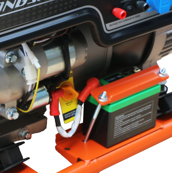 Бензиновый генератор Zongshen PB 6000 E портативный фото