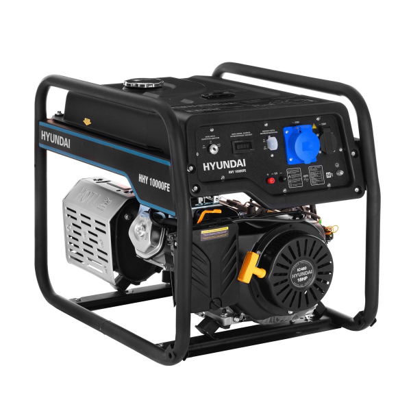 Бензиновый генератор Hyundai HHY 10000FE портативный фото