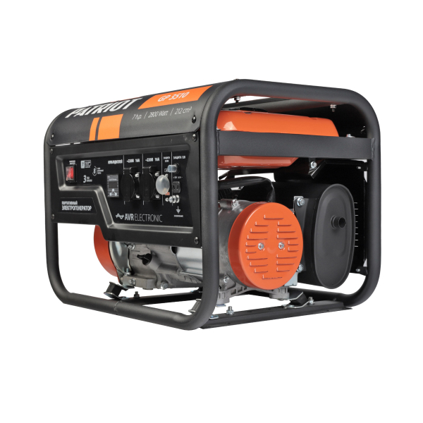 Бензиновый генератор PATRIOT GP 3510 для газового котла фото