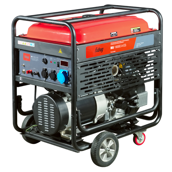 Бензиновый генератор Fubag BS 19000 A ES промышленный фото