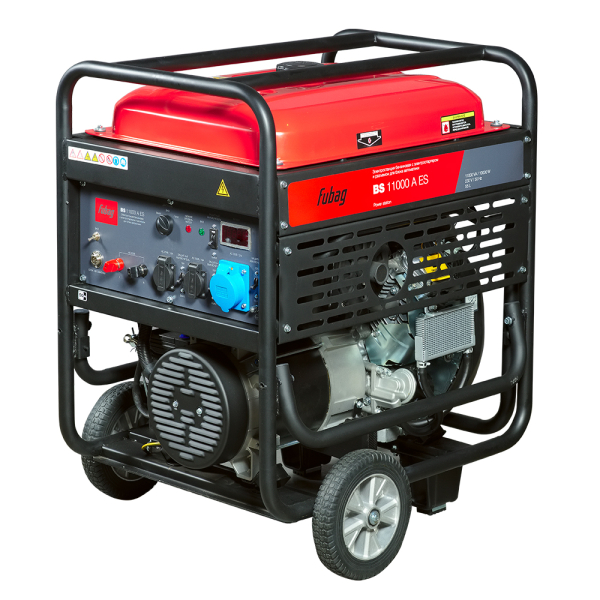 Бензиновый генератор Fubag BS 11000 A ES портативный фото