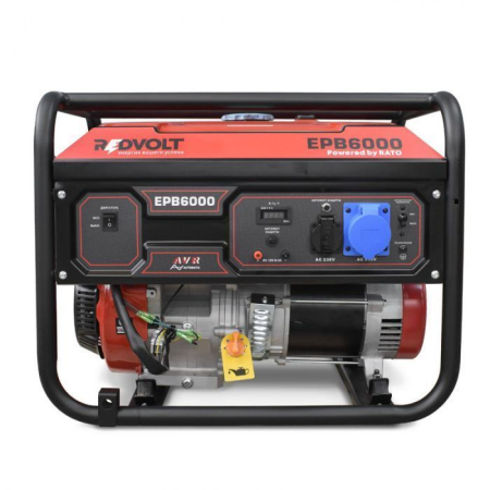 Бензиновый генератор REDVOLT EPB6000 Бензиновый генератор REDVOLT EPB6000 фото