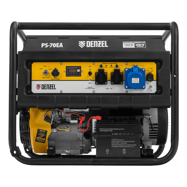 Бензиновый генератор DENZEL PS 70 EA фото
