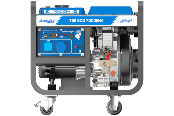 Дизельный генератор ТСС SDG 7000EH3A 100034 фото