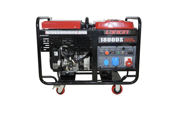 Бензиновый генератор Loncin LC18000S, 3-х фазный 4-х тактный Бензиновый генератор Loncin LC18000S, 3-х фазный 4-х тактный фото