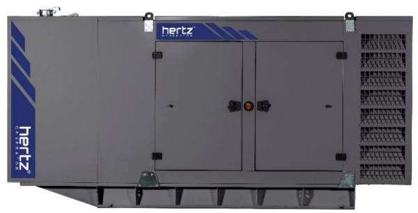 Дизельный генератор HERTZ HG 1000 DC  бесшумный фото