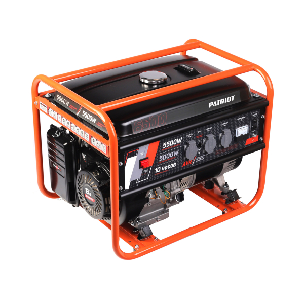 Бензиновый генератор PATRIOT SRGE 6500 для дачи фото