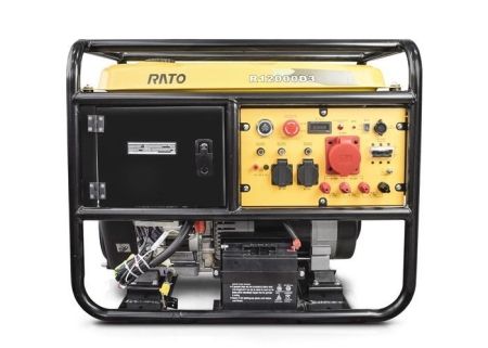 Бензиновый генератор RATO R12000DA-T э/c + подготовка к автозапуску фото