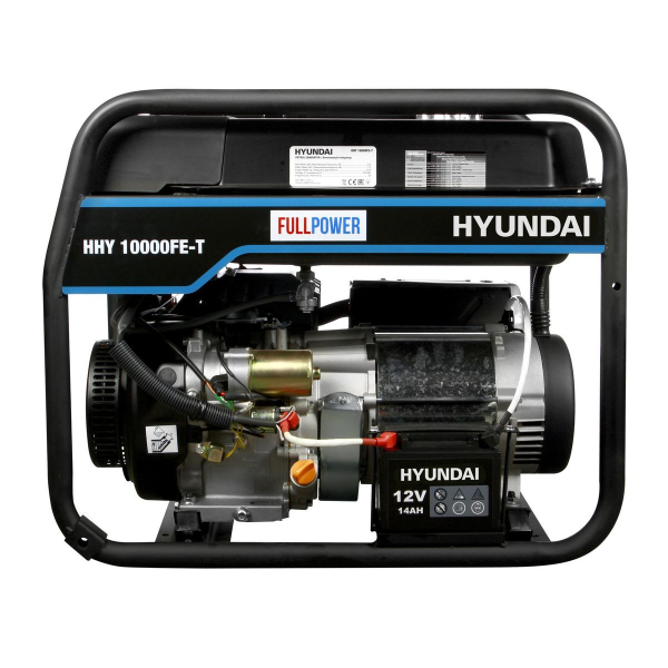 Бензиновый генератор Hyundai HHY 10000FE-T 4-х тактный Бензиновый генератор Hyundai HHY 10000FE-T 4-х тактный фото