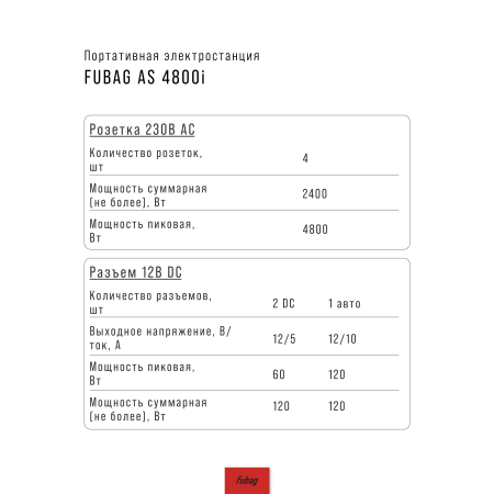 AS 4800i (аккумулятор LiFePO4) фото
