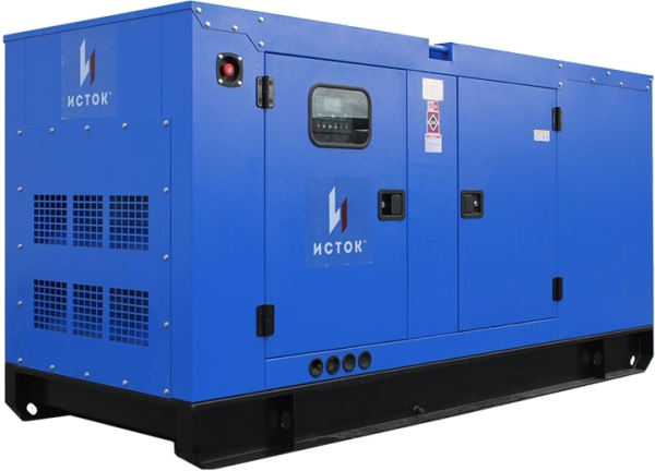 Дизельный генератор Исток АД80С-Т400-РПМ35 в кожухе  бесшумный Дизельный генератор Исток АД80С-Т400-РПМ35 в кожухе  бесшумный фото