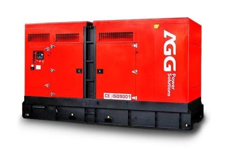 Дизельный генератор AGG C513E5 в кожухе фото
