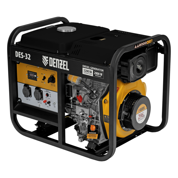 Дизельный генератор DENZEL DES-32 94411 синхронный фото