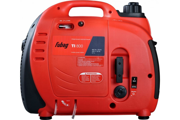 Бензиновый инверторный генератор Fubag TI 800 портативный фото