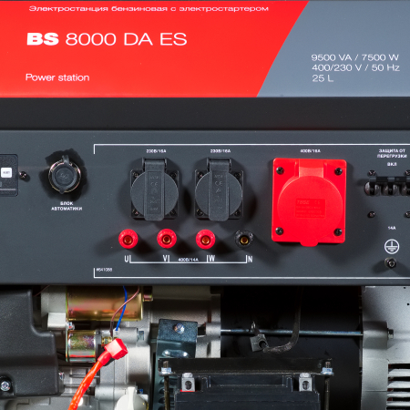Бензиновый генератор Fubag BS 8000 DA ES фото