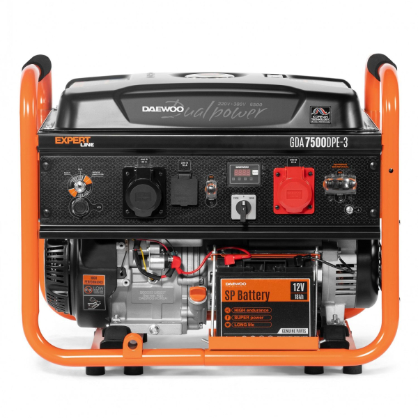Бензиновый генератор DAEWOO GDA 7500 DPE-3 для дома Бензиновый генератор DAEWOO GDA 7500 DPE-3 для дома фото