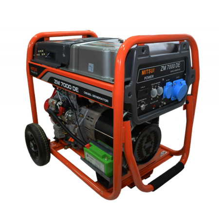 Дизельный генератор Mitsui ZM 7000 DE фото