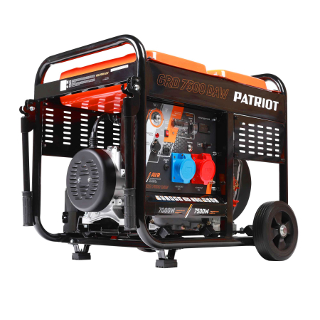 Дизельный генератор PATRIOT GRD 7500 DAW фото
